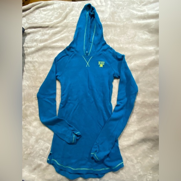 Nike Tops - Nike Women's Teal Long Sleeve‎ Hoodie